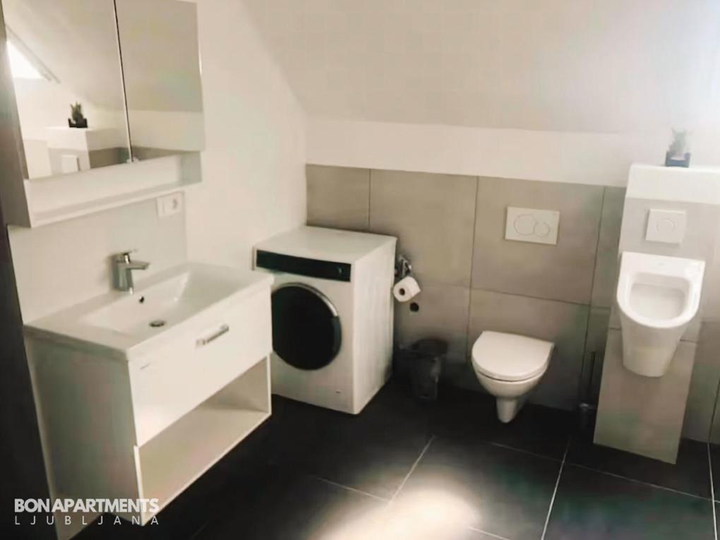 Huge Bbq Garden 2, Spacious Flat, Ac, Free Parking 2 Ljubljana Luaran gambar